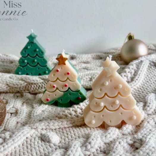 Miss Connie Candles – wholesale Novelty candle – Soy Wax Christmas Tree Candle/Seasonal Gift/Christmas Candle0