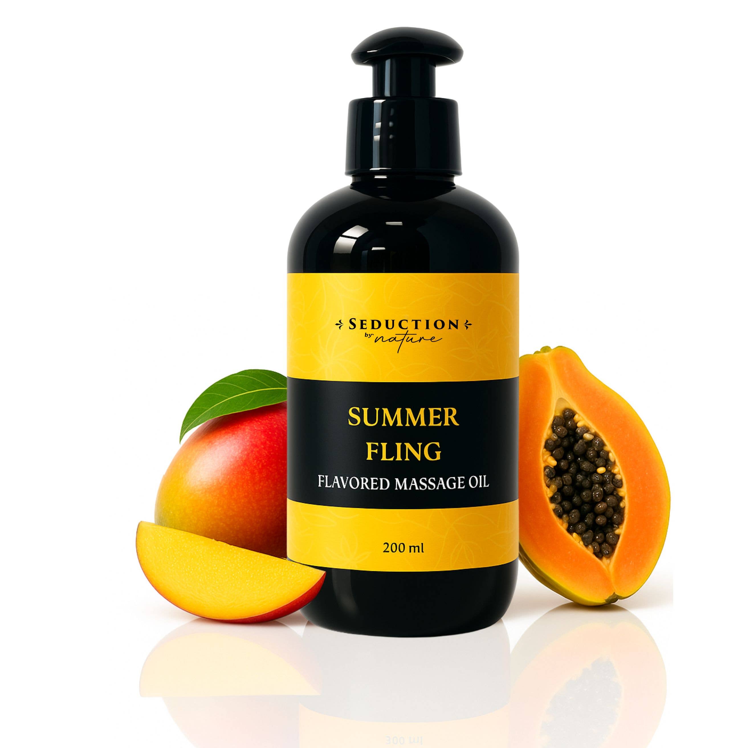 Seduction by Nature - Wholesale Massage Oil/Gel - Summer Fling - Kissable Massage Oil10