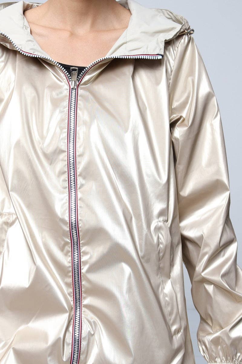 SOFTY - Wholesale Windbreaker - Women's - Reversible waterproof windbreaker - S381118
