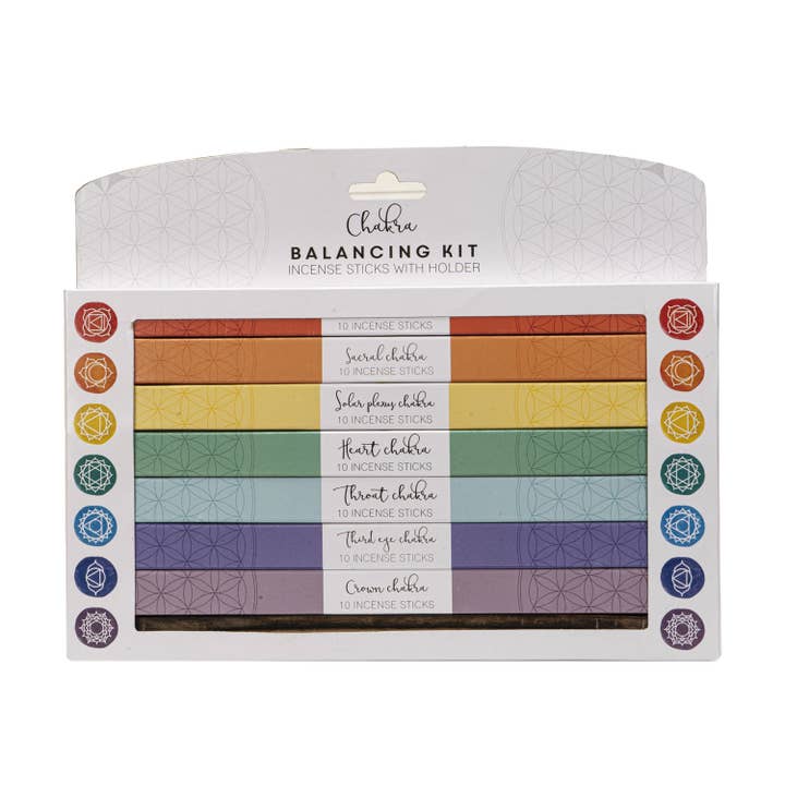 Pacific Trading - Wholesale Incense - Elements Incense Sticks - Chakra Balancing Kit w/Stand