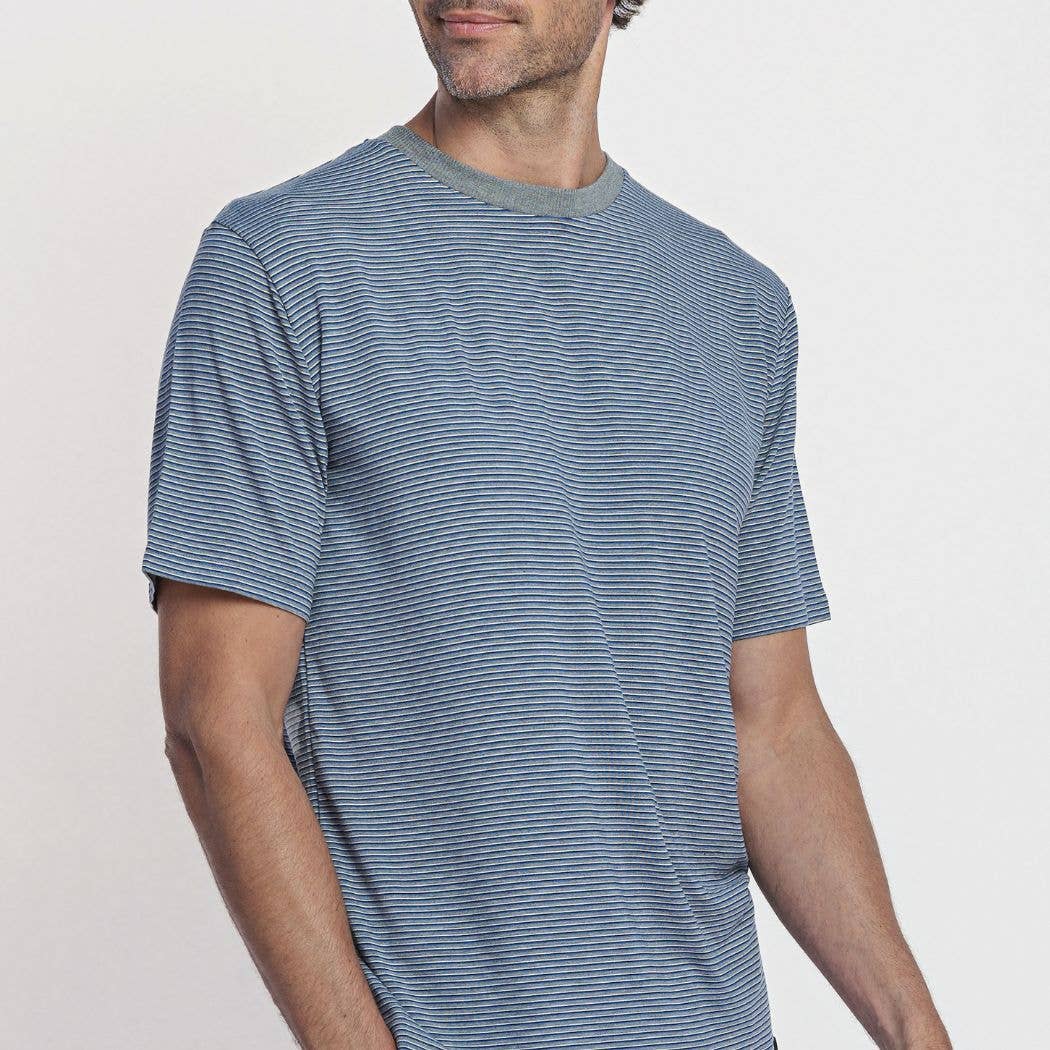 ZD Zero Defects - Wholesale Pyjamaset - Heren - Modal zomerse herenpyjama set Zeus grijs3