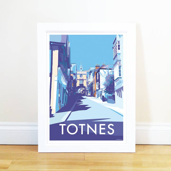 BeckyBettesworth – wholesale Art print – Totnes Arch