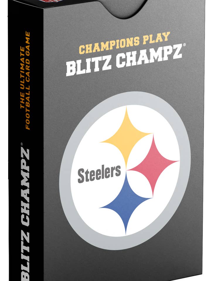 Pittsburgh Steelers Blitz Champz card game for wholesale by Blitz Champz