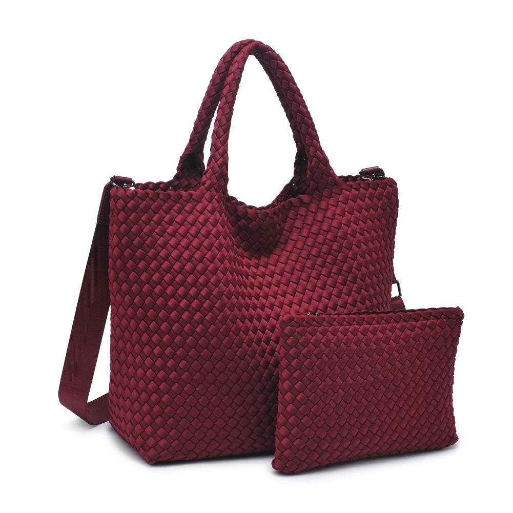 Sol and Selene - Vendita all'ingrosso Borsa tote - Donna - Borsa Media in Neoprene Intrecciato "Sky's The Limit"113