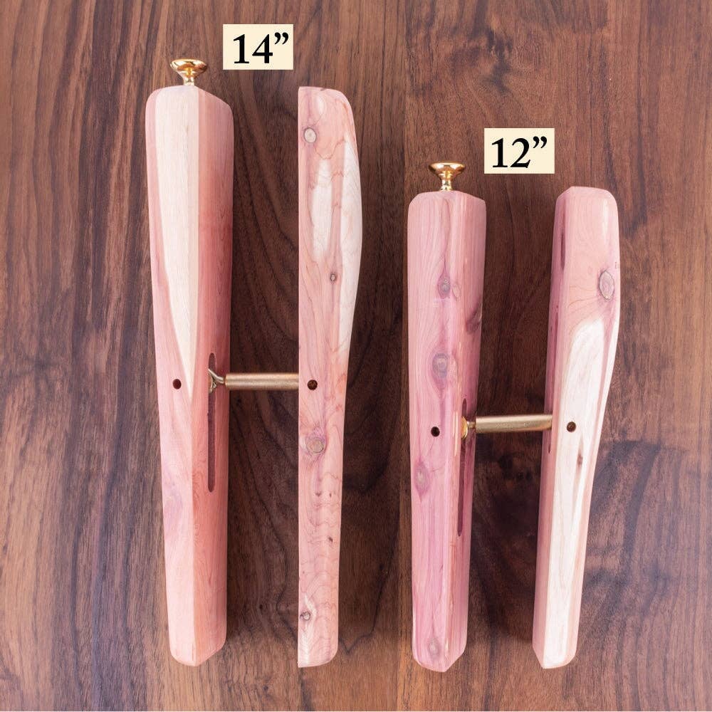 FootFitter - Wholesale Shoe Tree - Unisex - FootFitter Aromatic Cedar Boot Shaft Shapers- CB22, 12" or 14"5