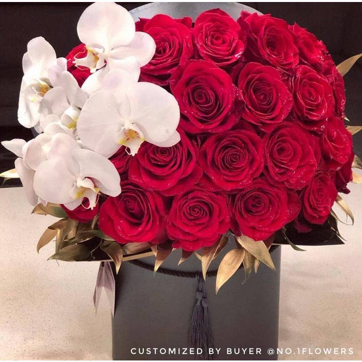 UNIKPACKAGING – wholesale Gift box – Set of 3 Round Flower/Gift Boxes with Tassel Detail12