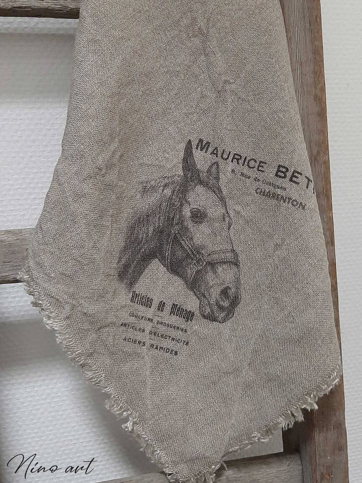 Shabby doek Paard voor wholesale door Nino-Art