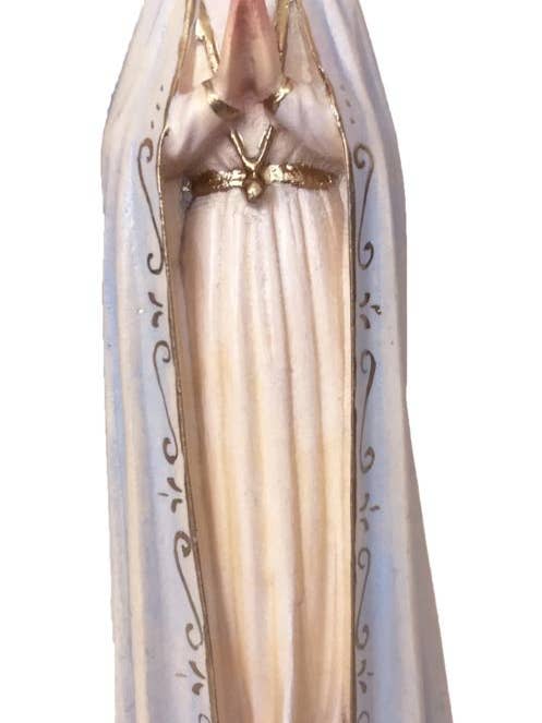 Madonna von Fatima Pilgerstatue aus Holz 13370 für den Großhandel von Dolfi