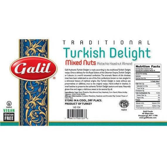 Galil Brands – wholesale Nötter – Blandade nötter Turkisk Delight | 16 oz | Galil