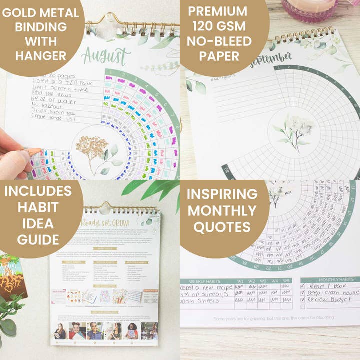 bloom daily planners - Wholesale Calendar - Habit Tracking Calendar6