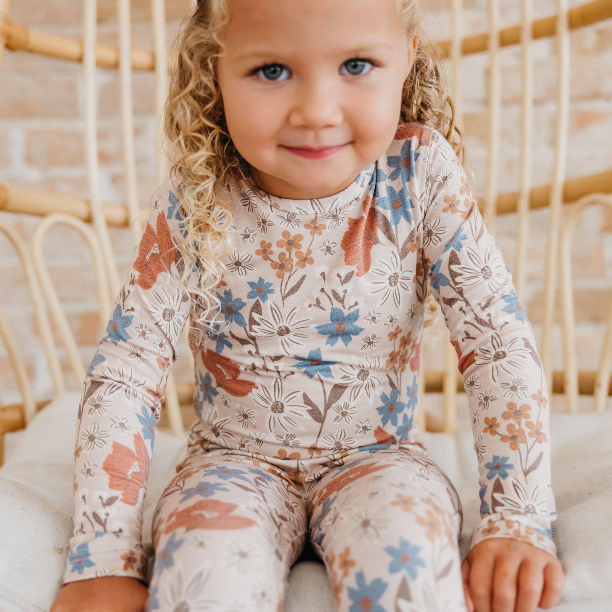 Copper Pearl - Wholesale Sleepwear Set - Kids - 2pc Long Sleeve Pajama Set - Eden2