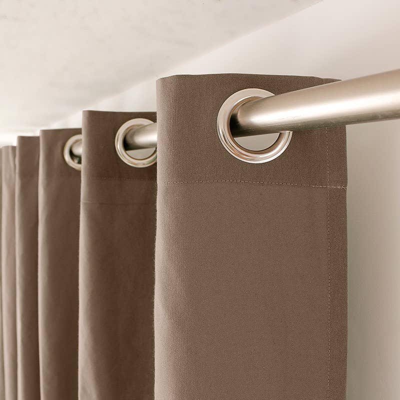 DECOSTARS - CmaDECO - Vendita all'ingrosso Tende - Tenda con occhielli 135 x 240 cm in cotone 100%, collezione PANAMA6