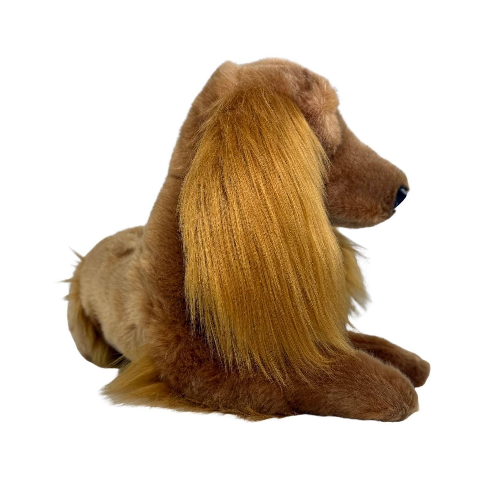Bocchetta Plush Toys - Vente Peluche – chien - Lexie - Cocker Spaniel - 40 cm couché4