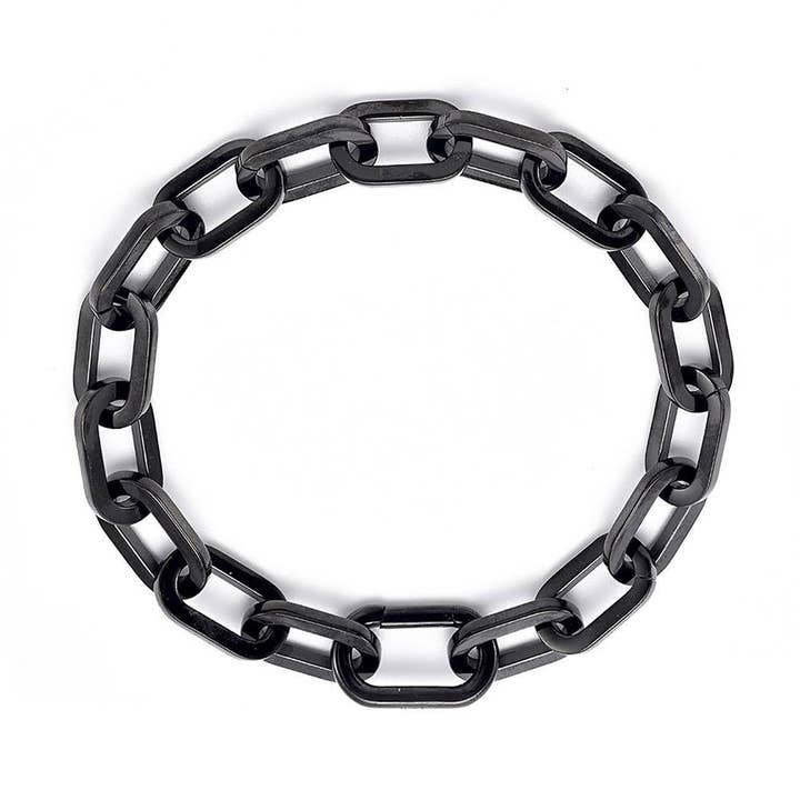 Braccialetto BG200B B.Tiff nero Paperclip per la vendita all'ingrosso da parte di B.Tiff