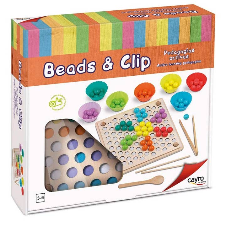 Set Montessori Beads & Clip - Forme con Palline per la vendita all'ingrosso da parte di Cayro