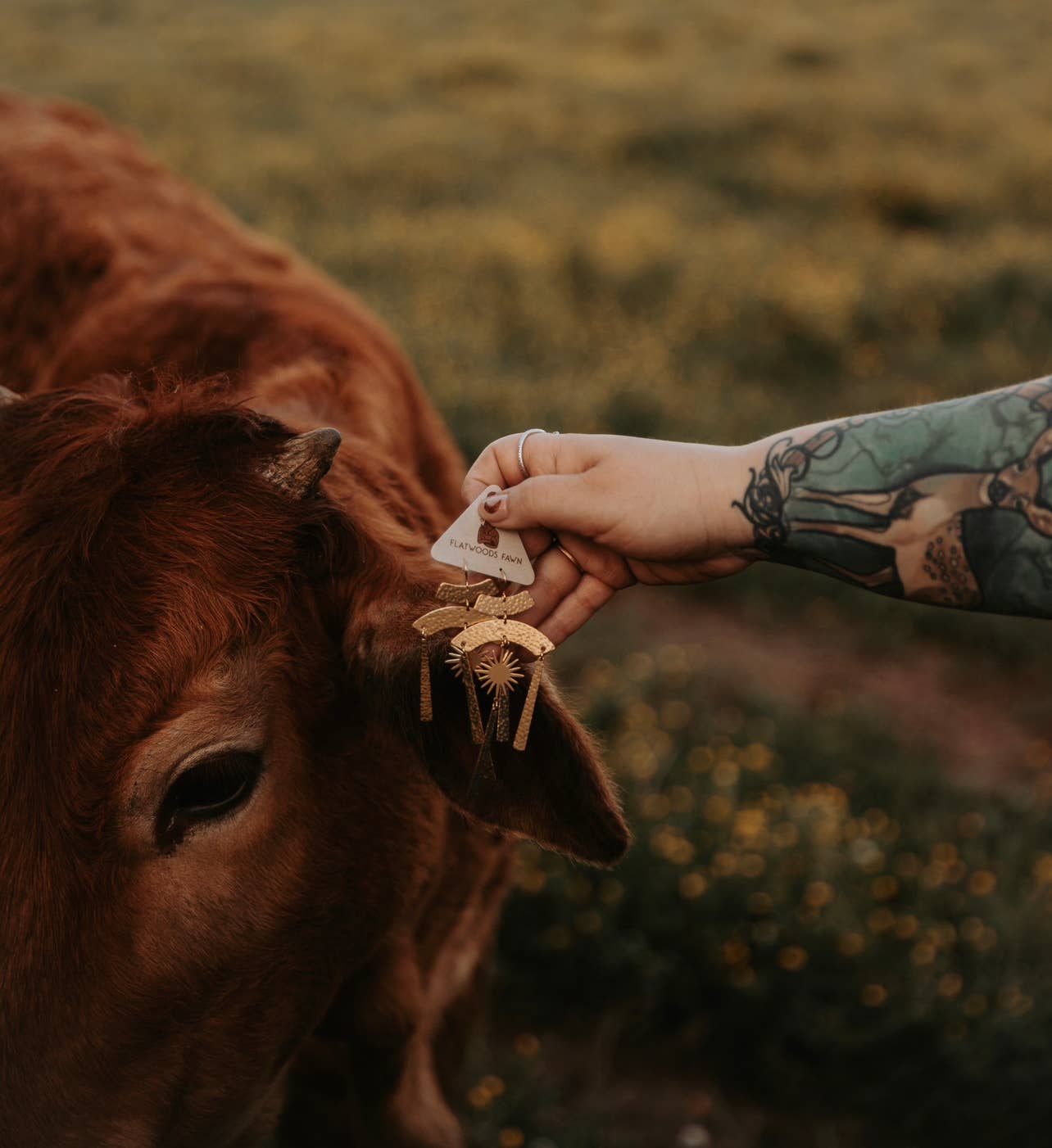 Flatwoods Fawn - Vendita all'ingrosso Orecchini pendenti - Orecchini Solstizio12