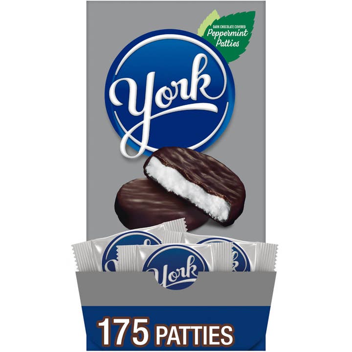 Long Island Candy Factory - Wholesale Chocolate Covered Sweets - York Peppermint Patties 175 Count changemaker