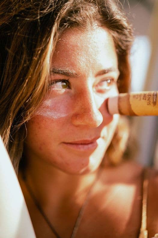 Suntribe - Wholesale Sunscreen - Suntribe Organic Mineral Zinc Sun Stick SPF 50 Mud Tint2