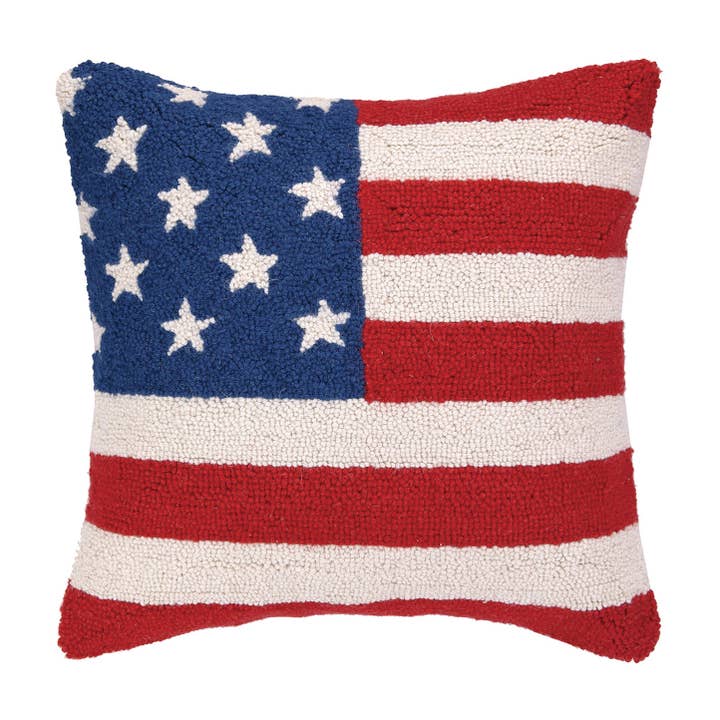 USA American Flag Red White and Blue Hook Pillow for wholesale by Peking Handicraft