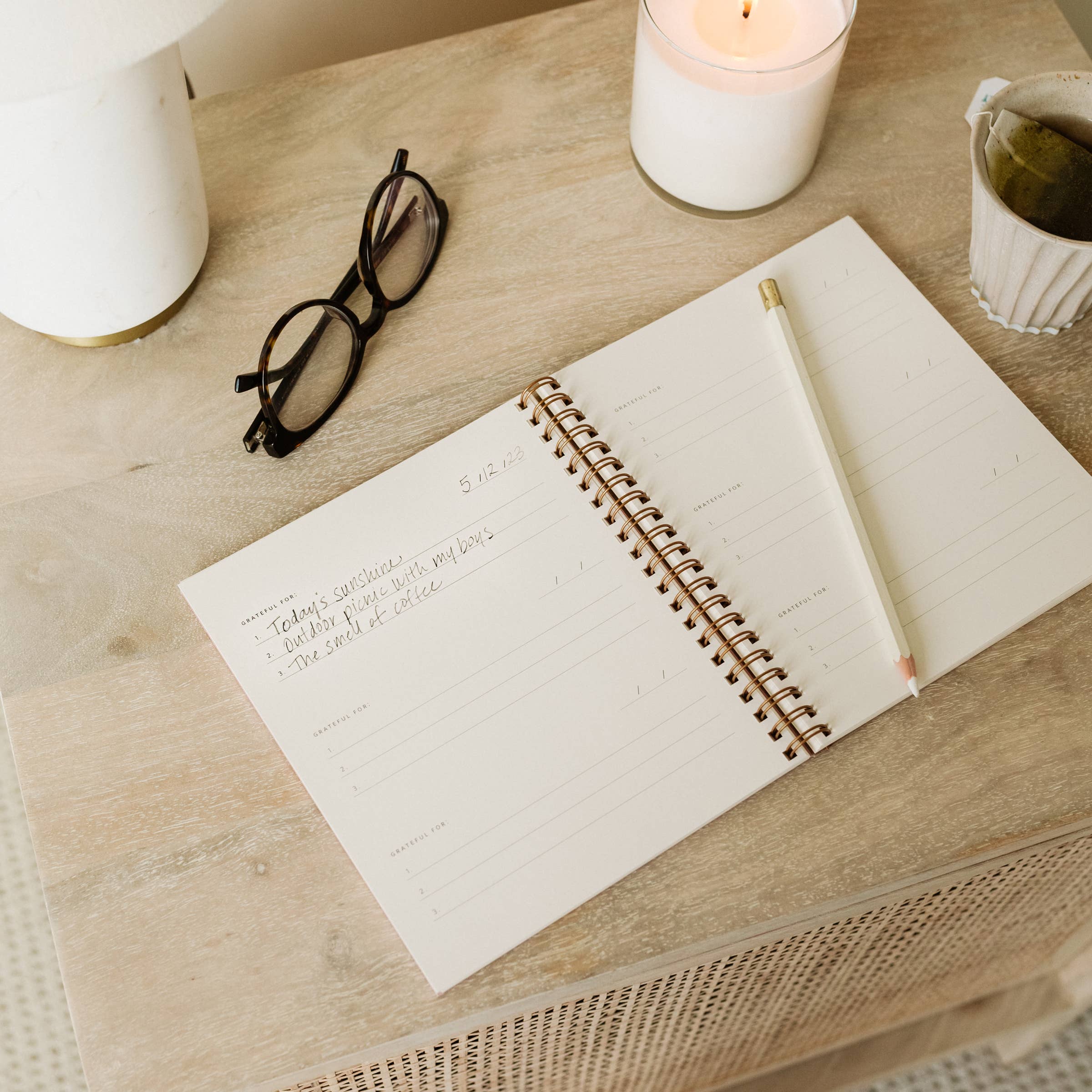 Ramona & Ruth - Vente Journal intime - Mini journal de gratitude | Couleurs assorties3