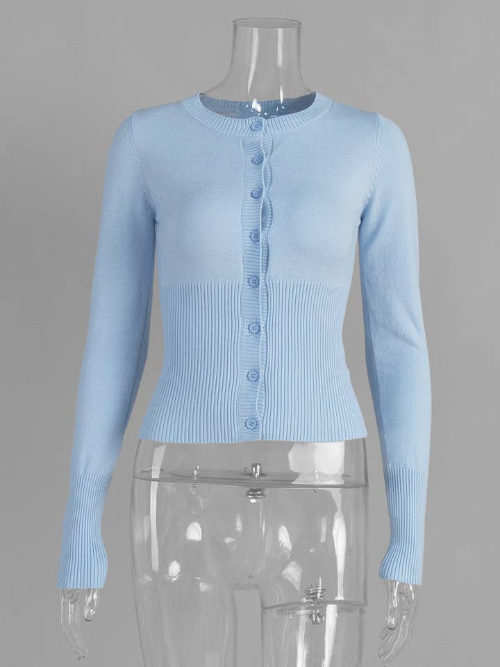 Marayn - Wholesale Cardigan - Women's - 2025 FallWinter Chic European Knit Cardigan Sweater3