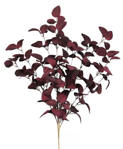 Waterman's Loft Inc. – wholesale Konstgjorda blommor – 23"L BLADSPRAY TT VINRÖD0