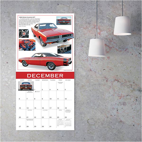 Sellers Publishing - Wholesale Calendar - Classics: Ultimate Automobile 2026 Wall Calendar2