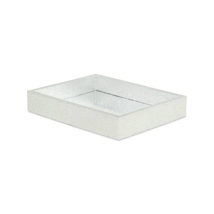 Cheungs Home Decor - Wholesale Decorative Tray - Labai Shagreen Mirrored Tray - Small | 8 colors |16