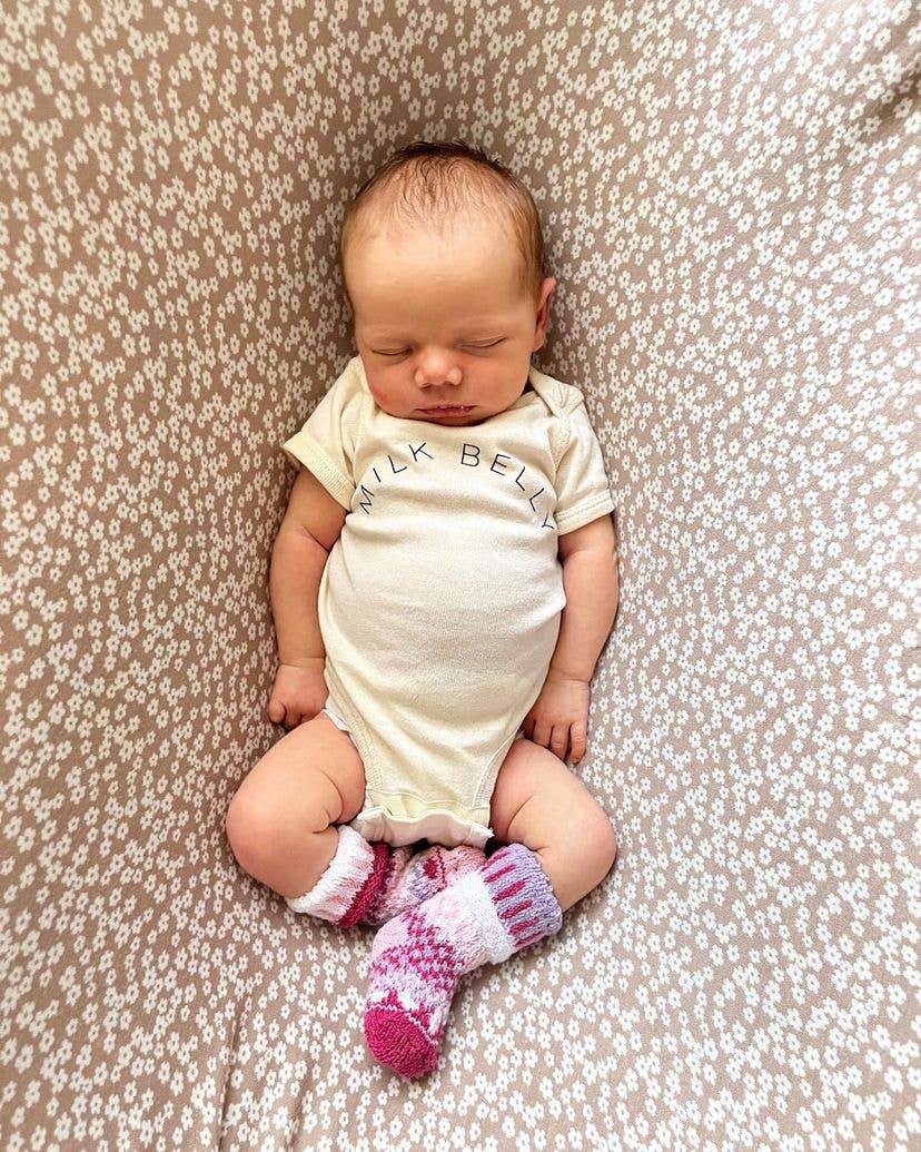 Solmate Socks - Wholesale Socks - Baby - Lovebug Baby Socks | Eco-Friendly & Made in the USA1