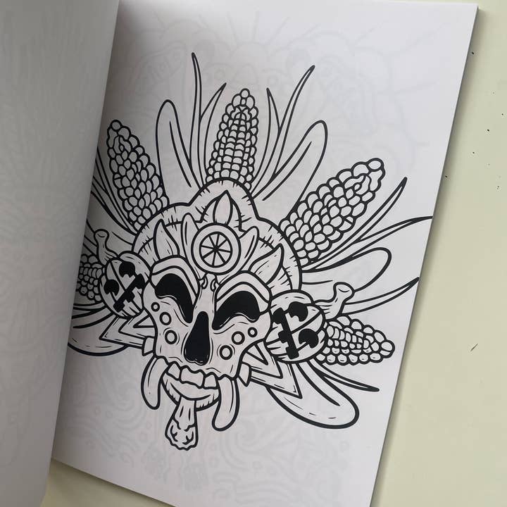 YAMZ: World of Color - Wholesale Coloring & Activity Book - Adult - Tierra Sagrada Coloring Book | Adult Coloring Book of Mexico4