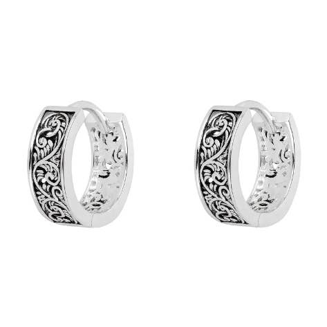 Vintage Hoop Earring - Silver for wholesale by Twistedpendant