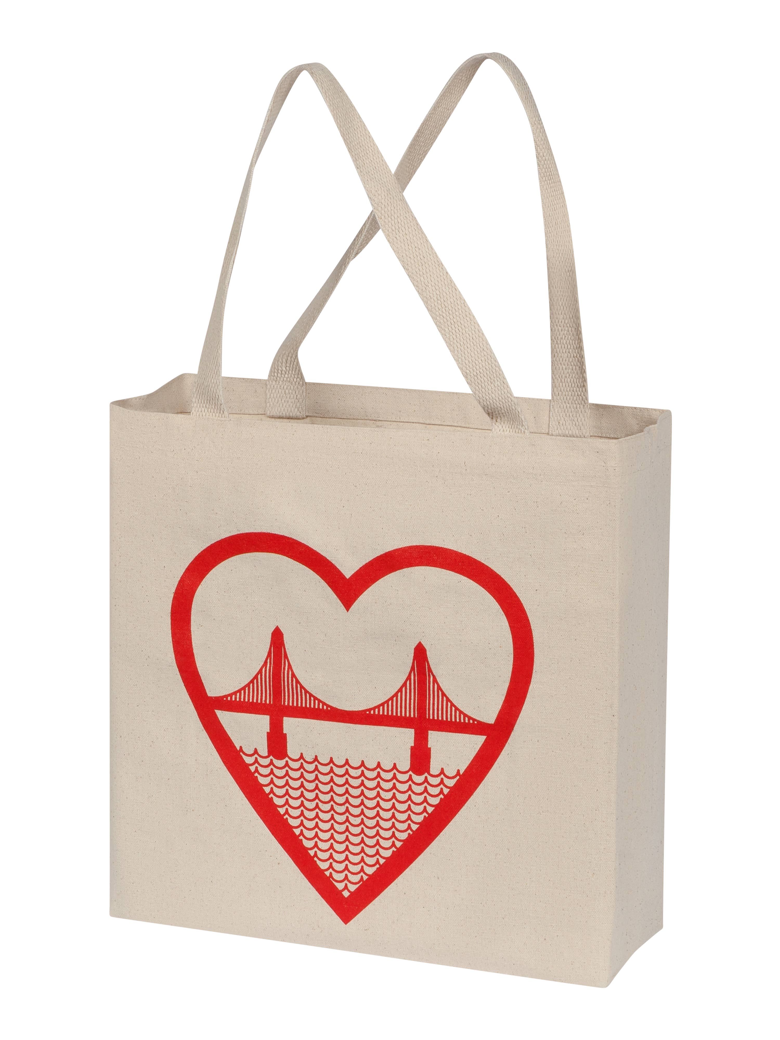 Culk - Wholesale Tote Bag - Unisex - I Heart SF Tote