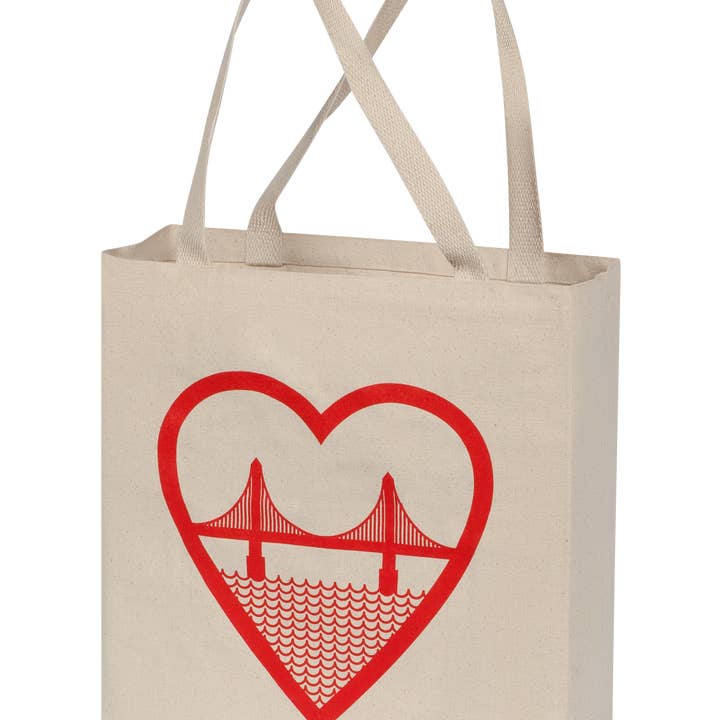 Culk - Wholesale Tote Bag - Unisex - I Heart SF Tote0