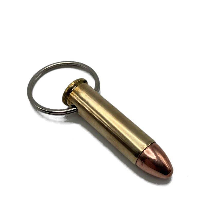 Vermont Cut Coins & 2nd Shot Round - Wholesale Keychain - Unisex - Bullet Keychains - Many Calibers - .223 .45 9mm .40 10mm4