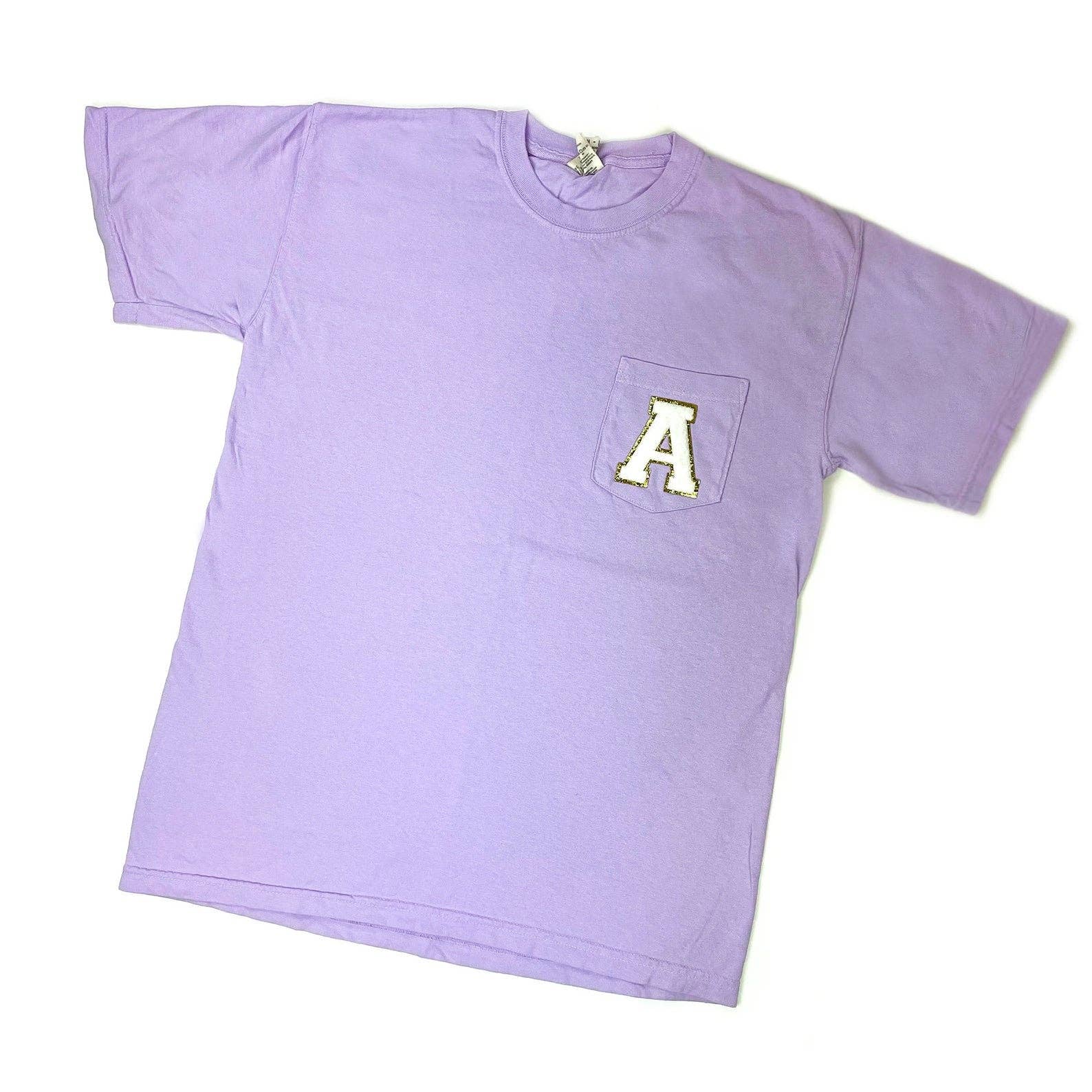 The Crafty Engineer - Vente Écusson - Écusson thermocollant en forme de lettre grecque en chenille de 3 pouces, blanc2