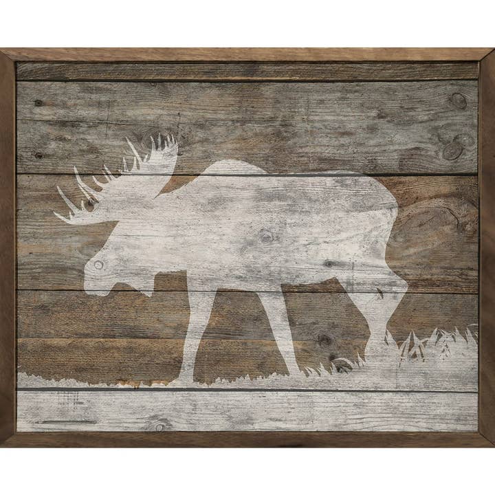 Kendrick Home - Wholesale Sign - Moose Silhouette