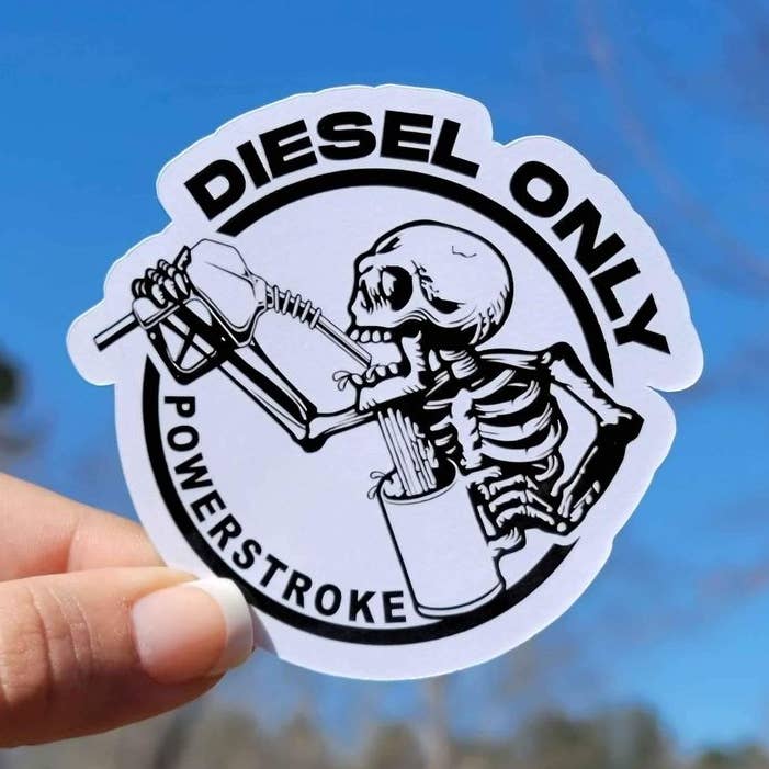 A Little Design Company - Wholesale Sticker - Diesel Only Sticker | Powerstroke0