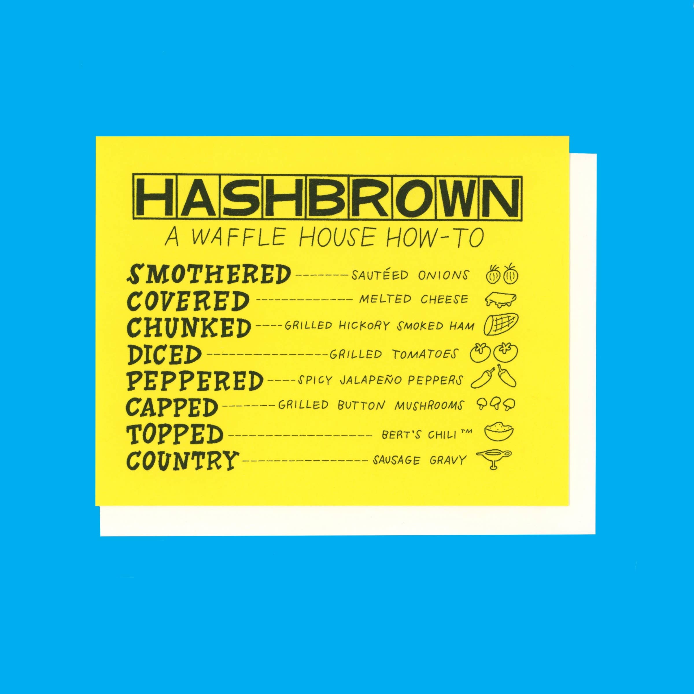 EEW art & cards - Vendita all'ingrosso Biglietti di auguri generici - Carta Risograph Waffle House0