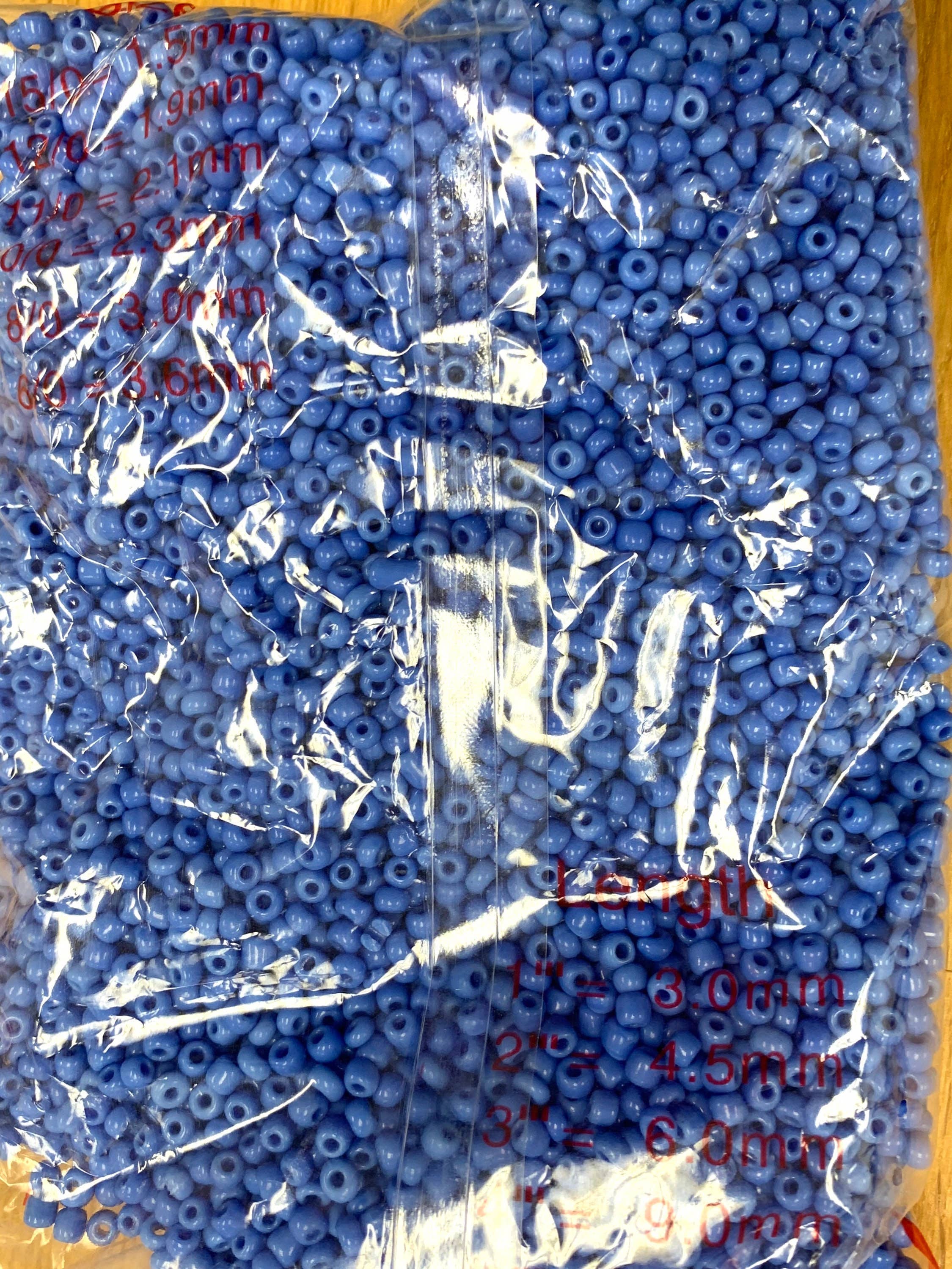 The Bead Bazaar - Vente Perle - Perles de taille, perles de graines, perles de verre rondes de 3 mm, perles de taille rondes, perles de graines en paquets, perles pour porte-masques, perles de graines en vrac2