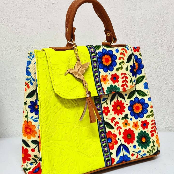 GMCE Global Trading, LLC - Wholesale Backpack - Women's - Handcrafted Artisan Backpack Embroidered Jute 12