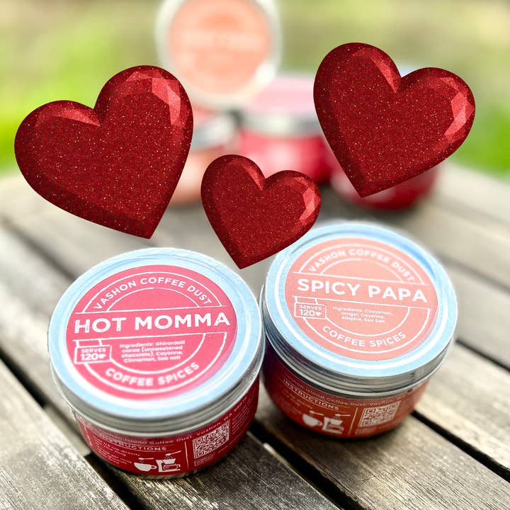 Valentine's Day Combo for wholesale by Vashon Island Coffee Dust