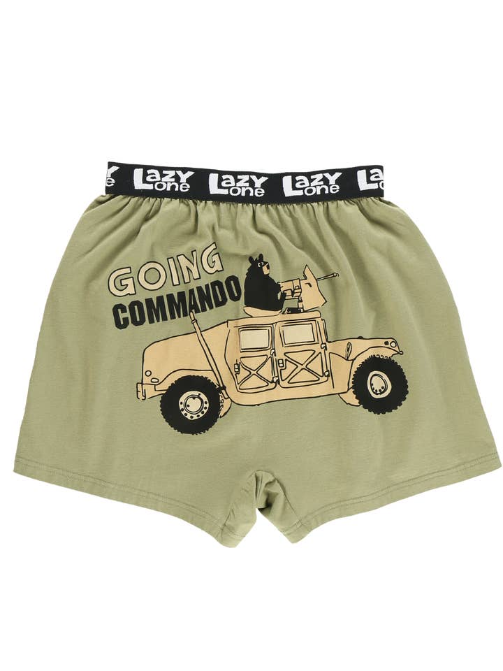 Going Commando Sage Boxer for wholesale by Lazy One