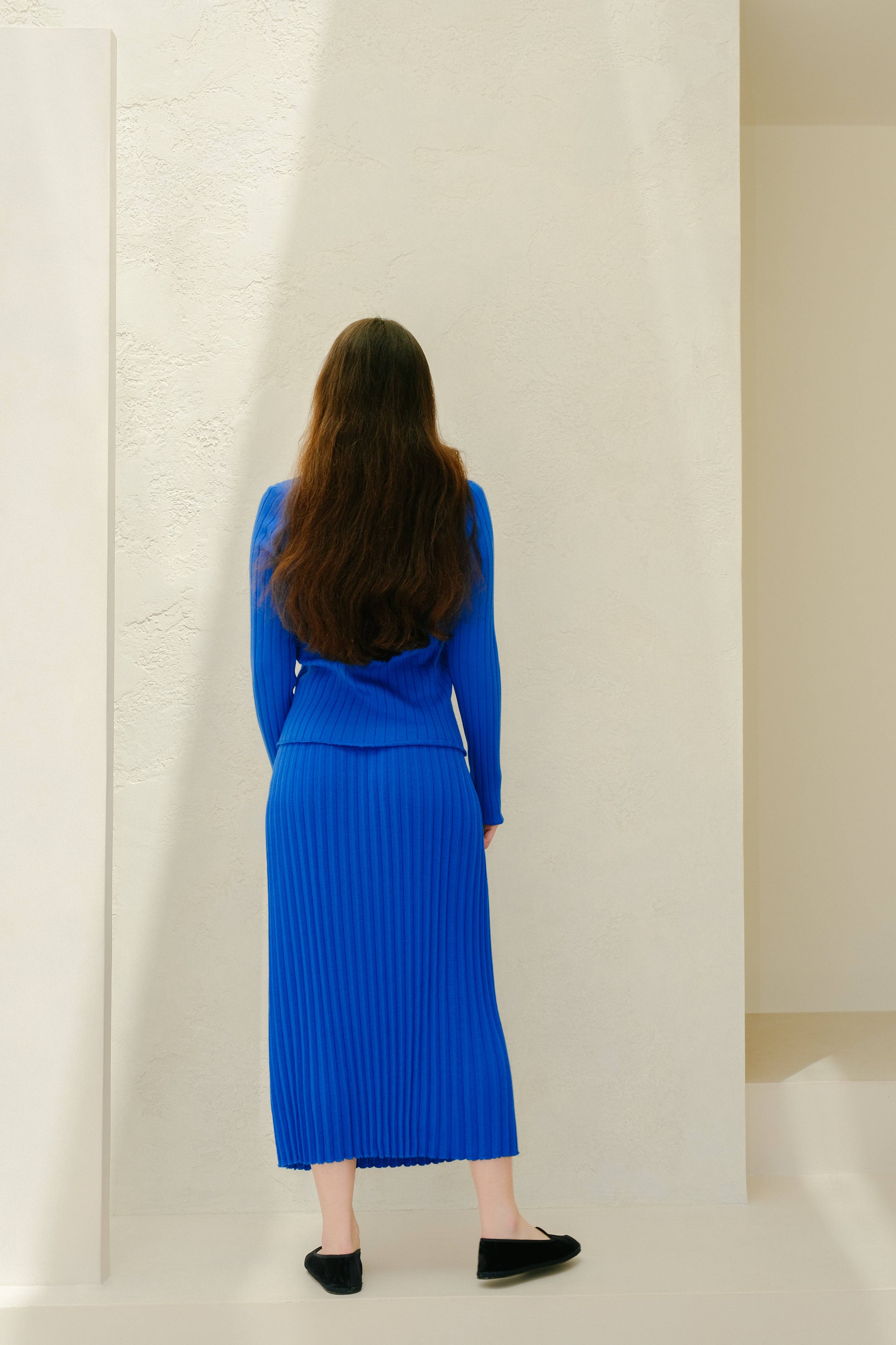 Lèmme - Wholesale Cardigan - Women's - Extra Fine Merino Wool V Neck Cardigan17