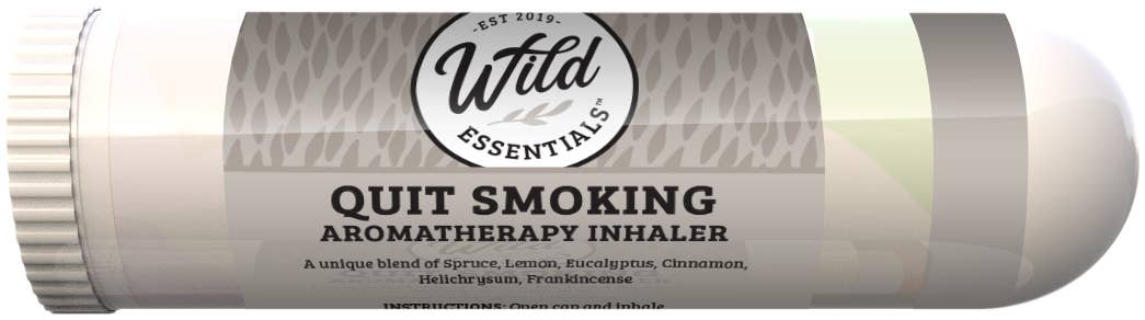 Wild Essentials - Vente Inhalateurs d'aromathérapie - Inhalateurs d'aromathérapie « Quit Smoking » aux huiles essentielles1
