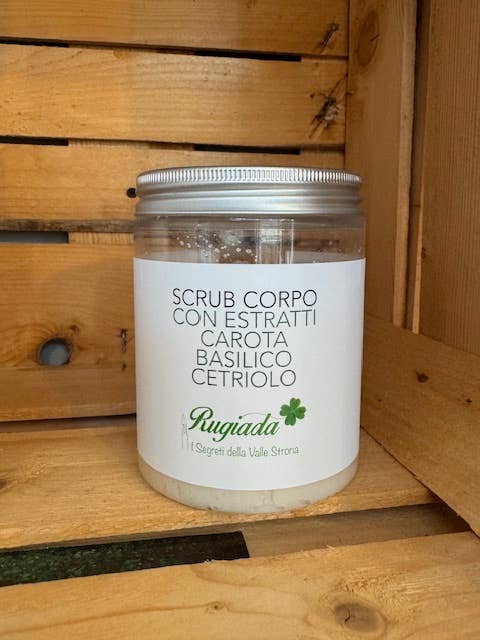 Rugiada I Segreti della Valle Strona - Wholesale Body Scrub/Exfoliant - Goji Berry Scented Body Scrub
