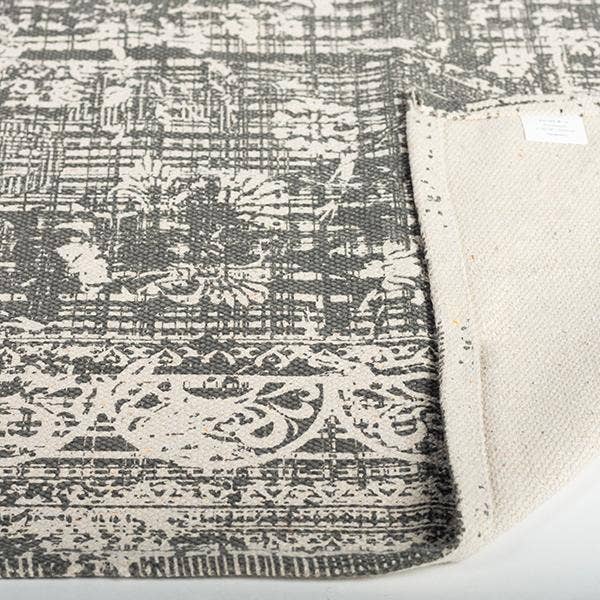 Forpost Trade Inc - Wholesale Area Rug - 5' x 7' Grey, Floral Printed Rug