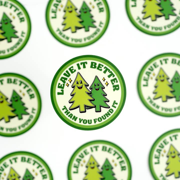 Wild Child Brand - Wholesale Sticker - Leave it Better - Tree Sticker
