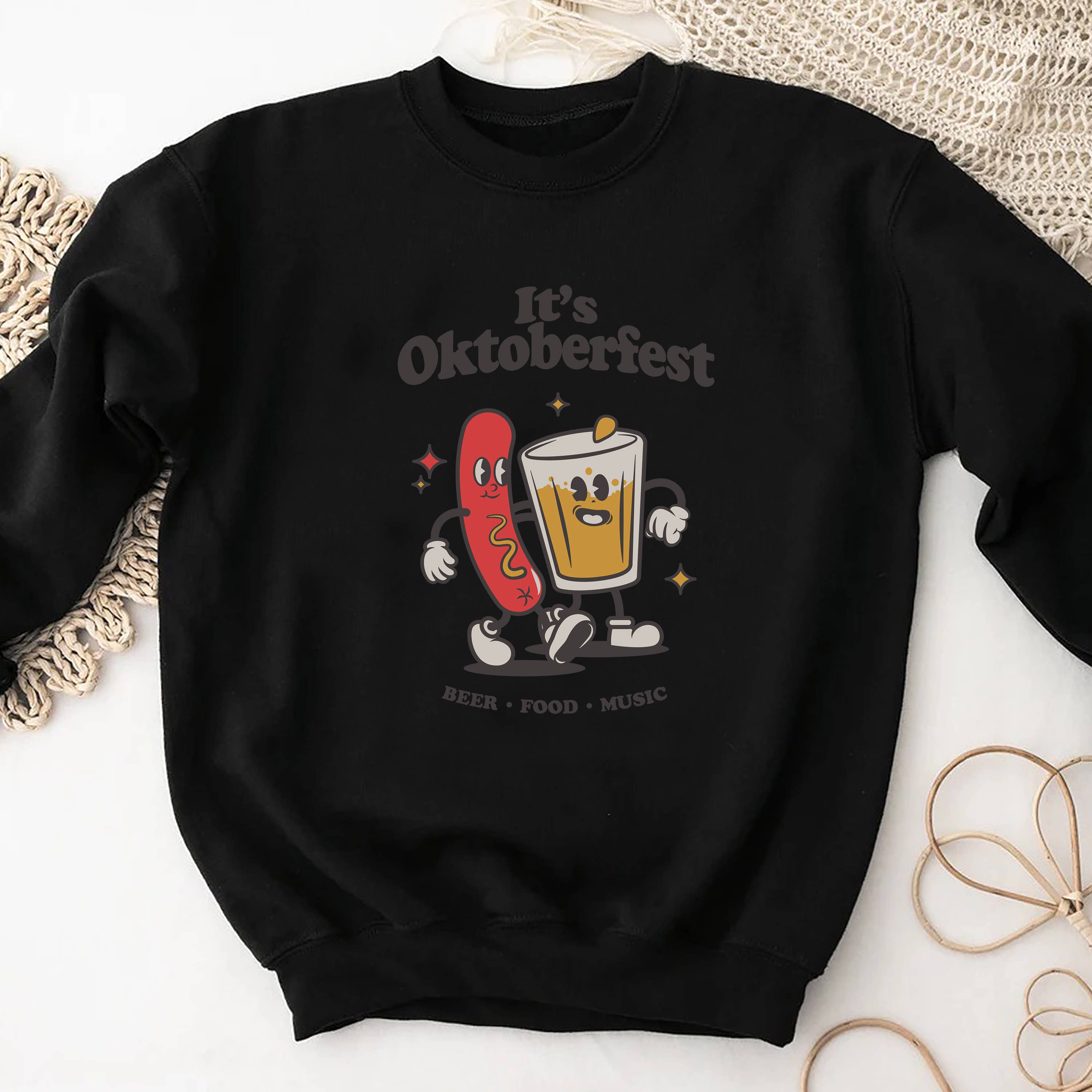 STARCHIS - Wholesale Graphic Sweatshirt - Women's - Graphic sweatshirt - It's Oktoberfest0