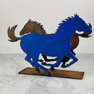 Whimsies – Engroshandel Servietholder – Hesteserviettholder vestlig sydvestlig rodeo øko-metal2