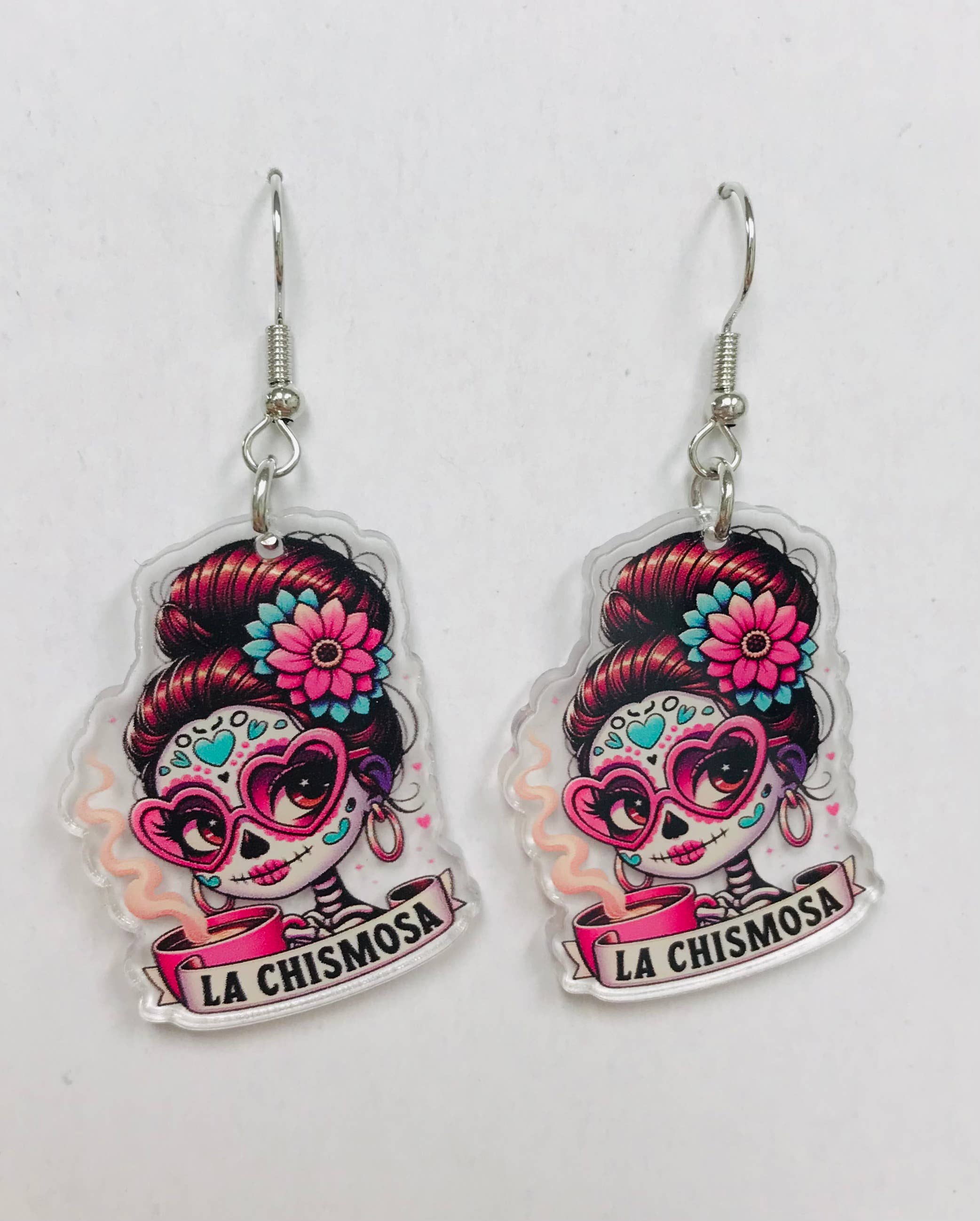 SimpleNGreat - Wholesale Dangle Earrings - La Crismosa Earrings, Spill The Tea Earrings
